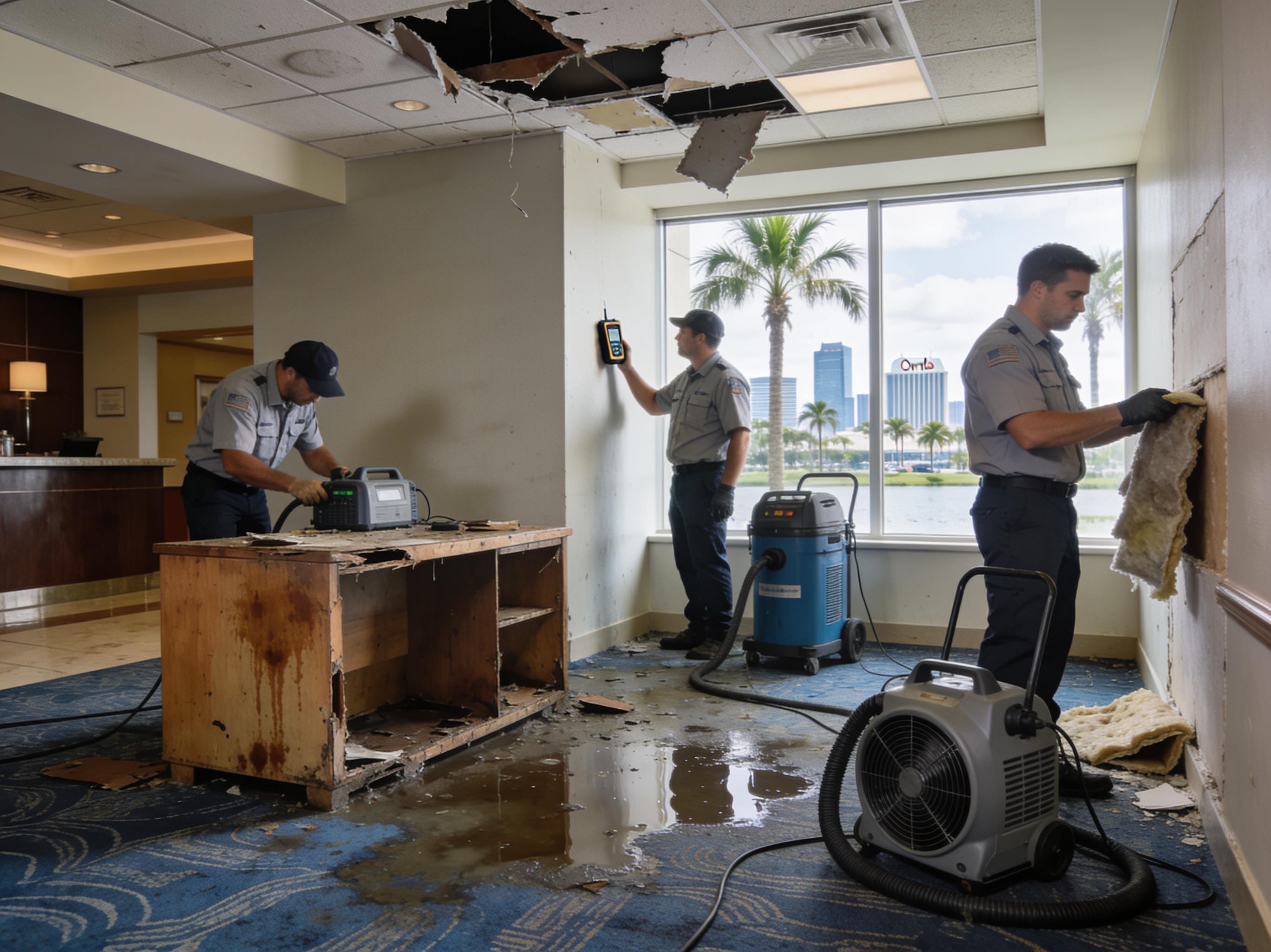 How to Handle Commercial Water Damage in Orlando Hotels