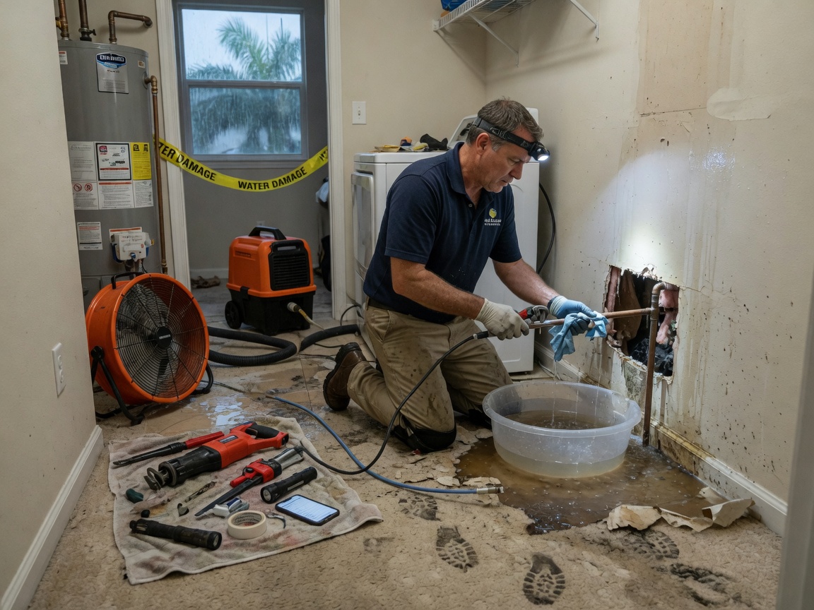 water damage restoration in Oviedo