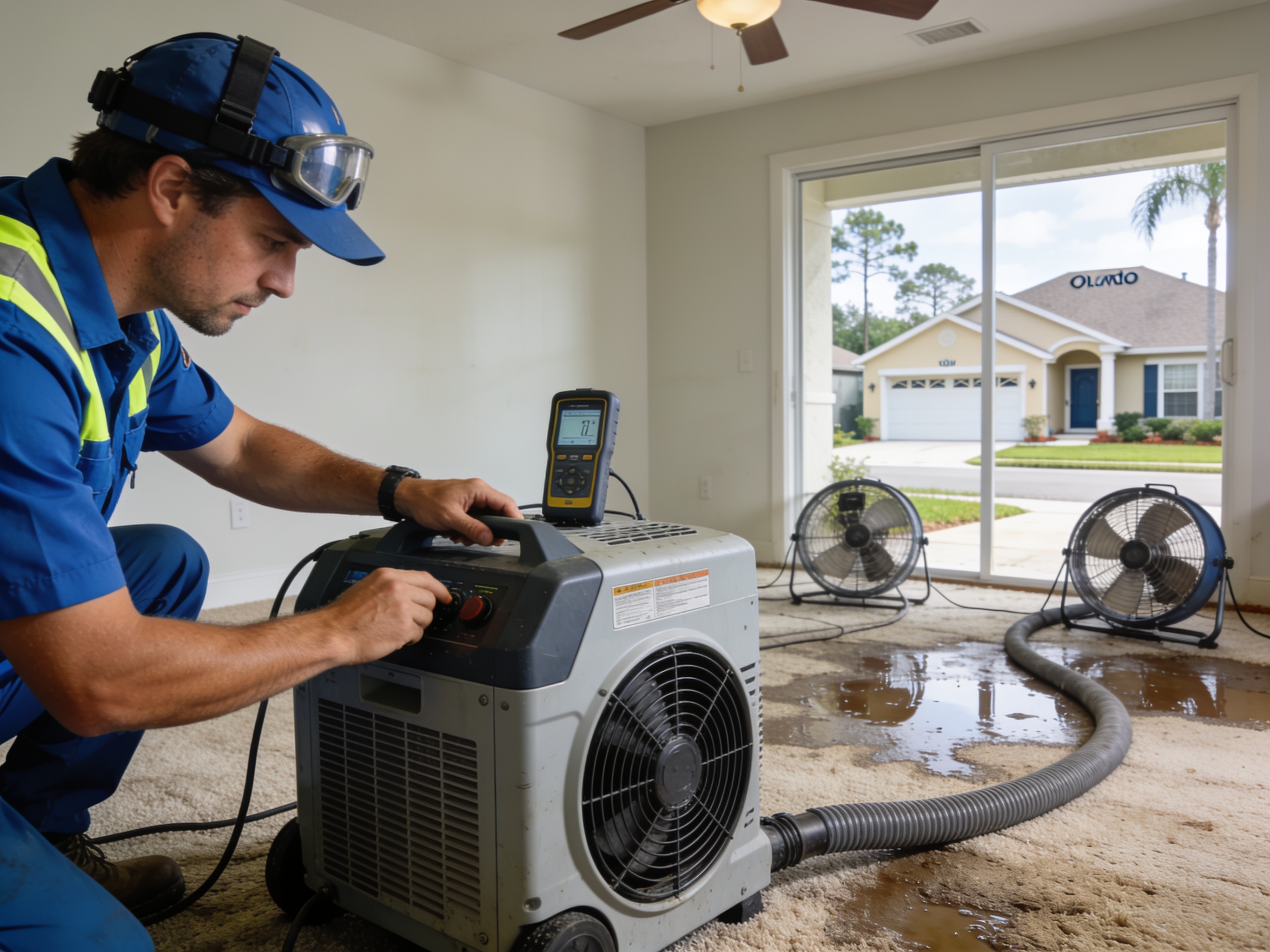 water damage restoration in Apopka